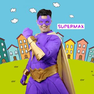 Supermax superheroe infantil